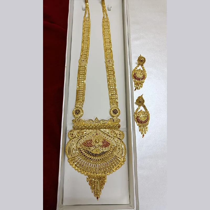 Pari Art Jewellery Forming Long Necklace Set