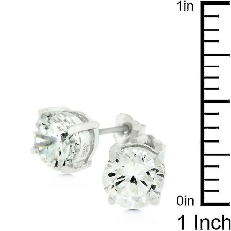 Dana Round Stud Earrings Chic And Elegant Design Ideal Gift For Women