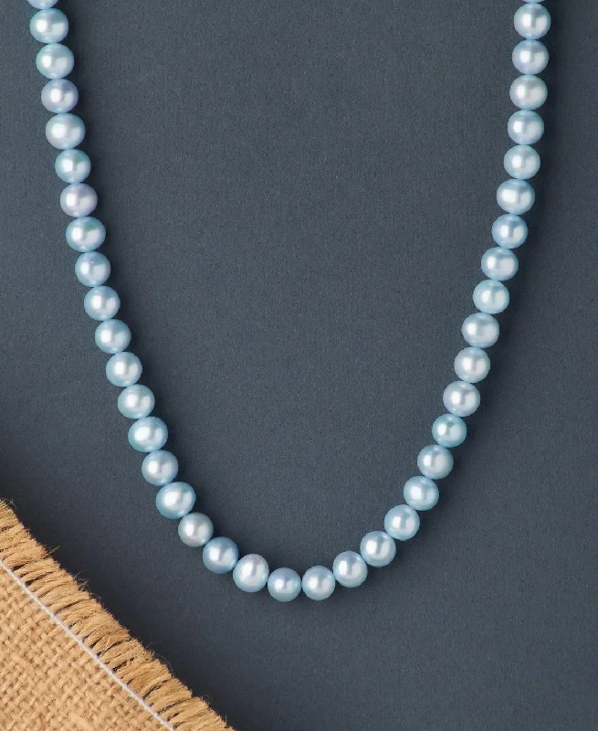 Trendy 1 line Pearl Necklace