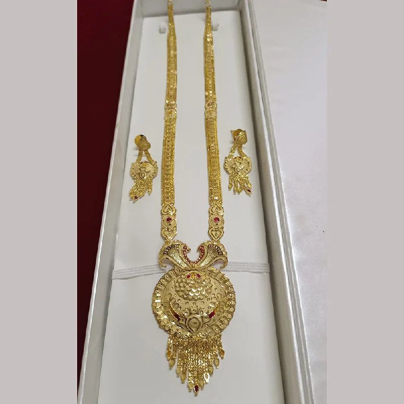 Pari Art Jewellery Forming Long Necklace Set