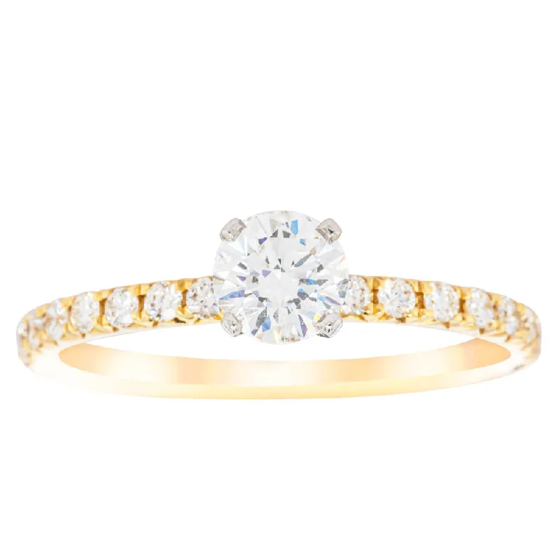 18ct Yellow Gold .52ct Diamond Comet Ring