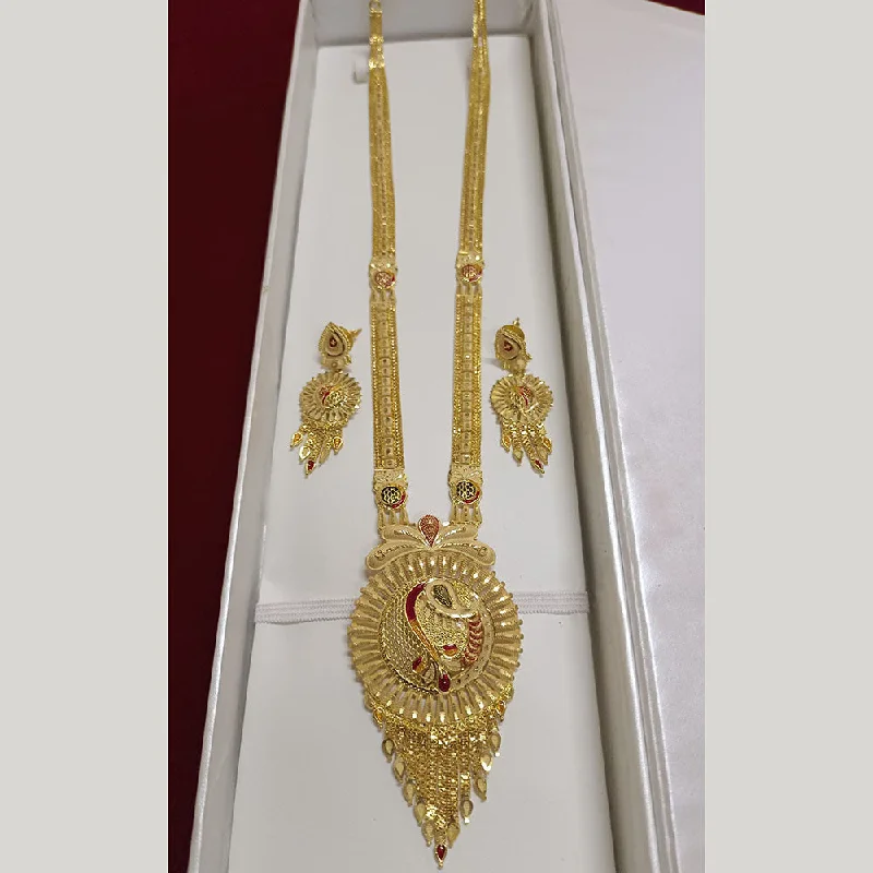 Pari Art Jewellery Forming Long Necklace Set