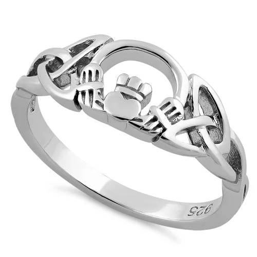 Sterling Silver Claddagh Ring