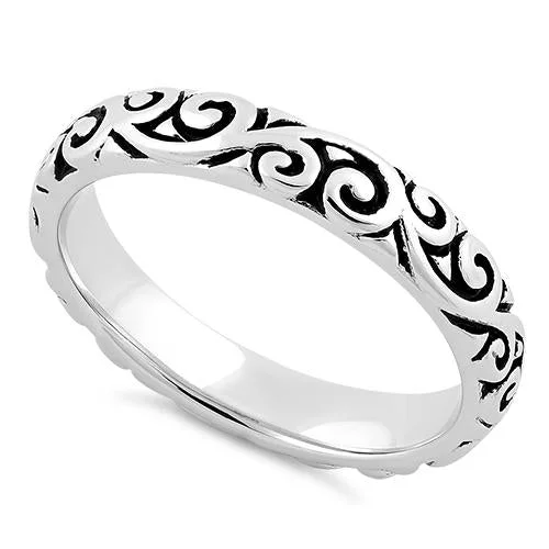 Sterling Silver Filigree Ring