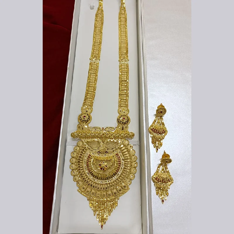 Pari Art Jewellery Forming Long Necklace Set