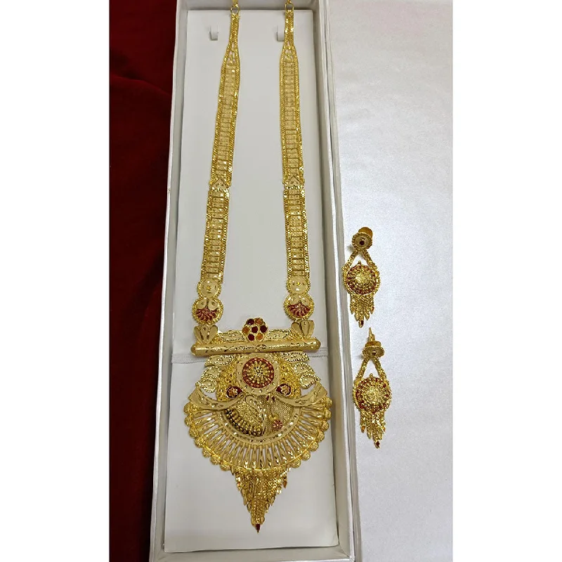 Pari Art Jewellery Forming Long Necklace Set