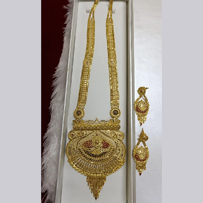 Pari Art Jewellery Forming Long Necklace Set