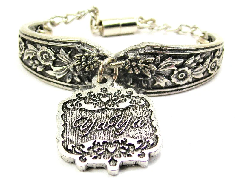 YaYa Victorian Scroll Vintage Spoon Chain Bracelet