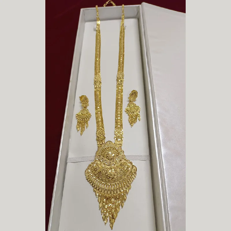 Pari Art Jewellery Forming Long Necklace Set