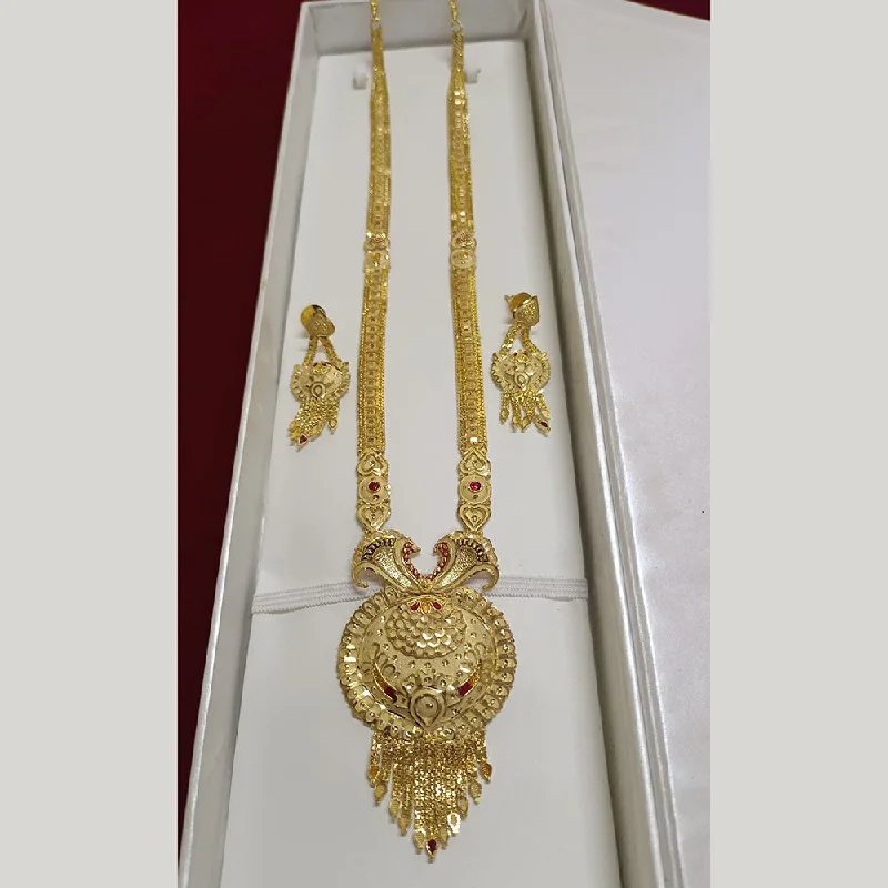 Pari Art Jewellery Forming Long Necklace Set