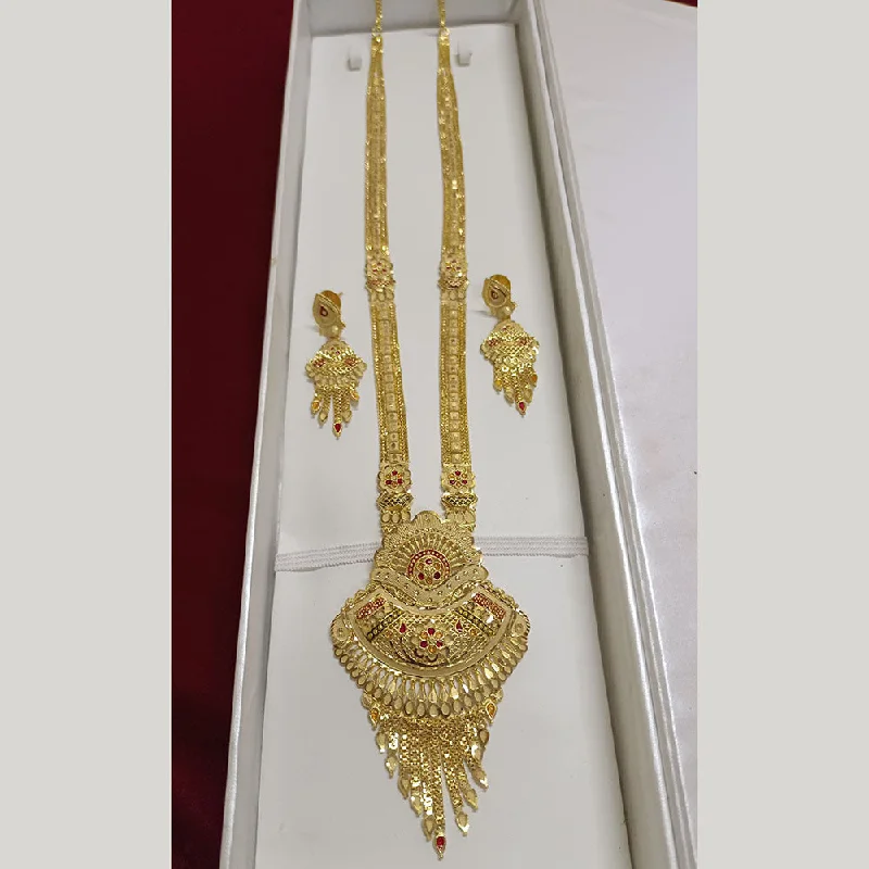 Pari Art Jewellery Forming Long Necklace Set