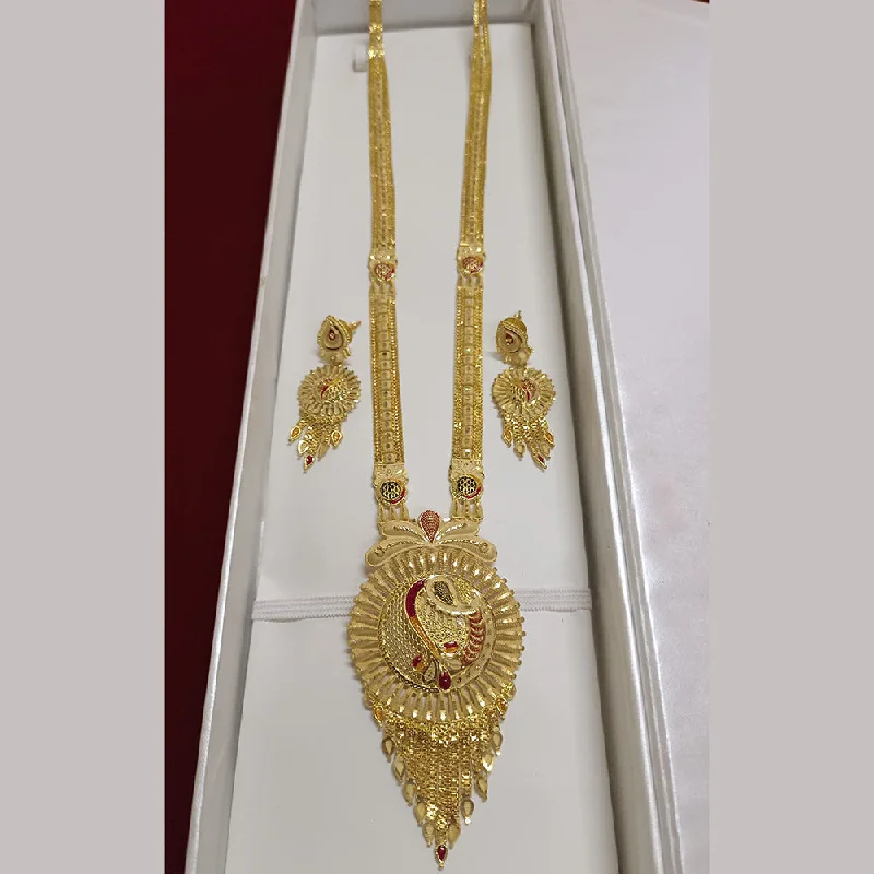 Pari Art Jewellery Forming Long Necklace Set