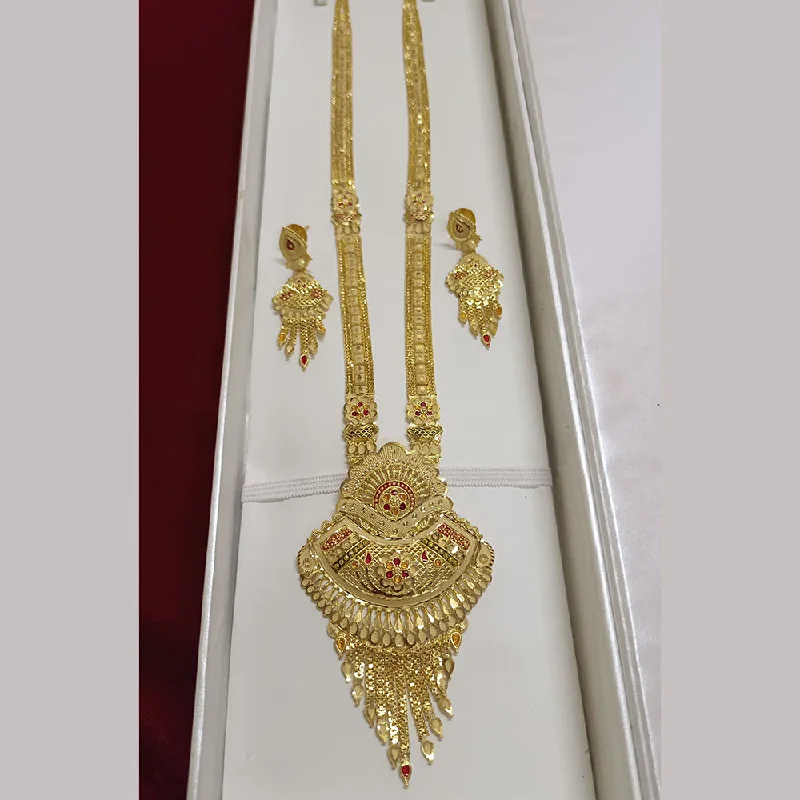 Pari Art Jewellery Forming Long Necklace Set