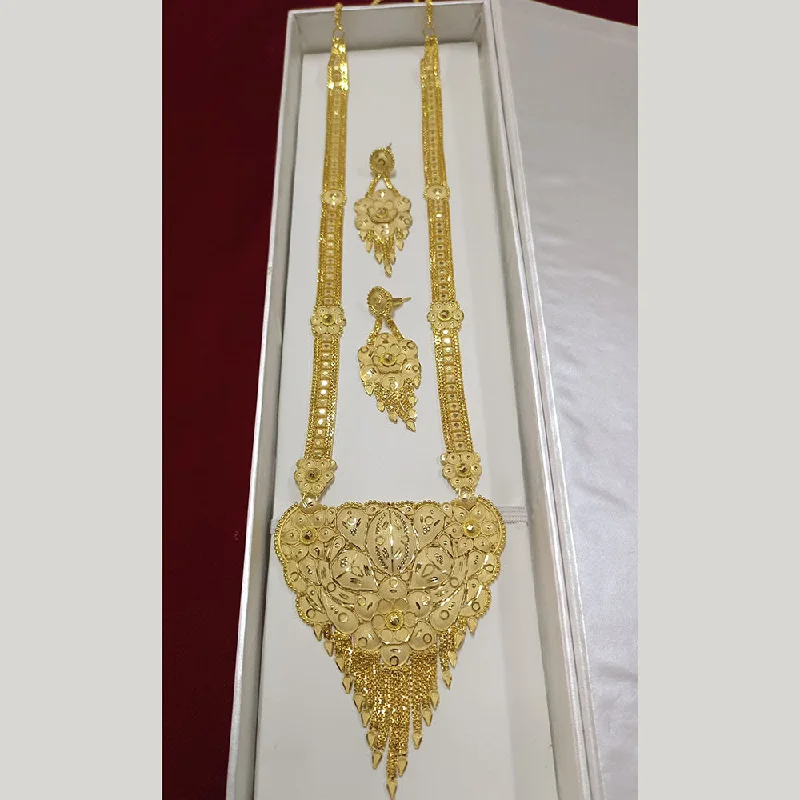 Pari Art Jewellery Forming Long Necklace Set