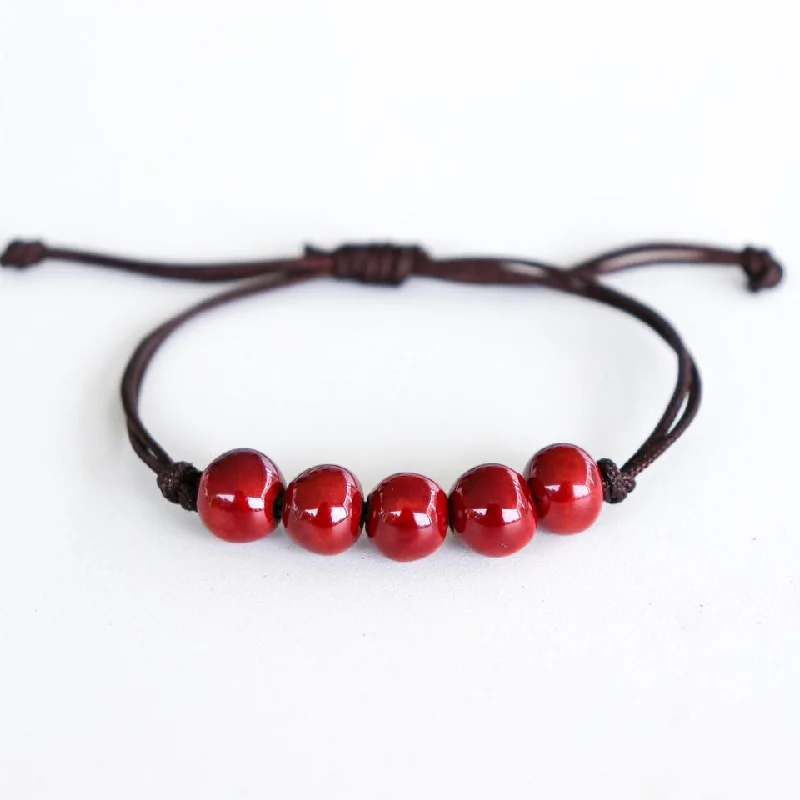 Peony Red Unity Bracelet