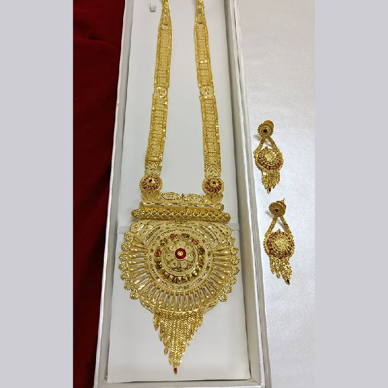 Pari Art Jewellery Forming Long Necklace Set