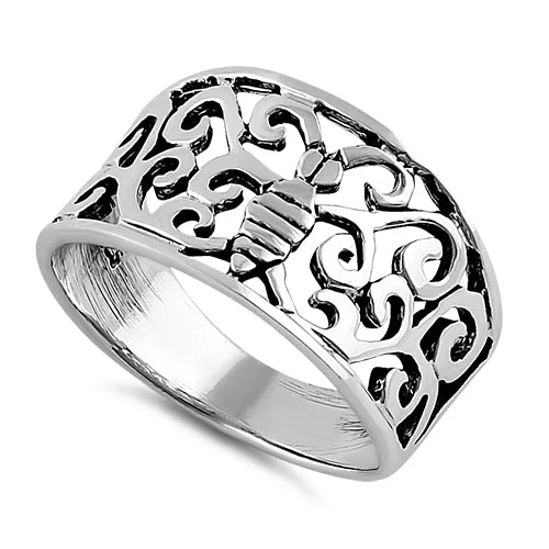 Sterling Silver Freeform Ring